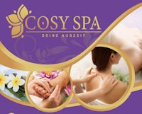 a poster for cosy spa